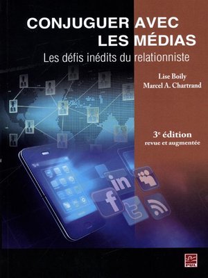 cover image of Conjuguer avec les médias 3e édition